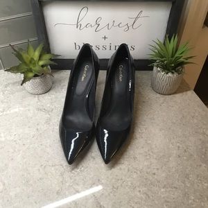 Calvin Klein Navy heels